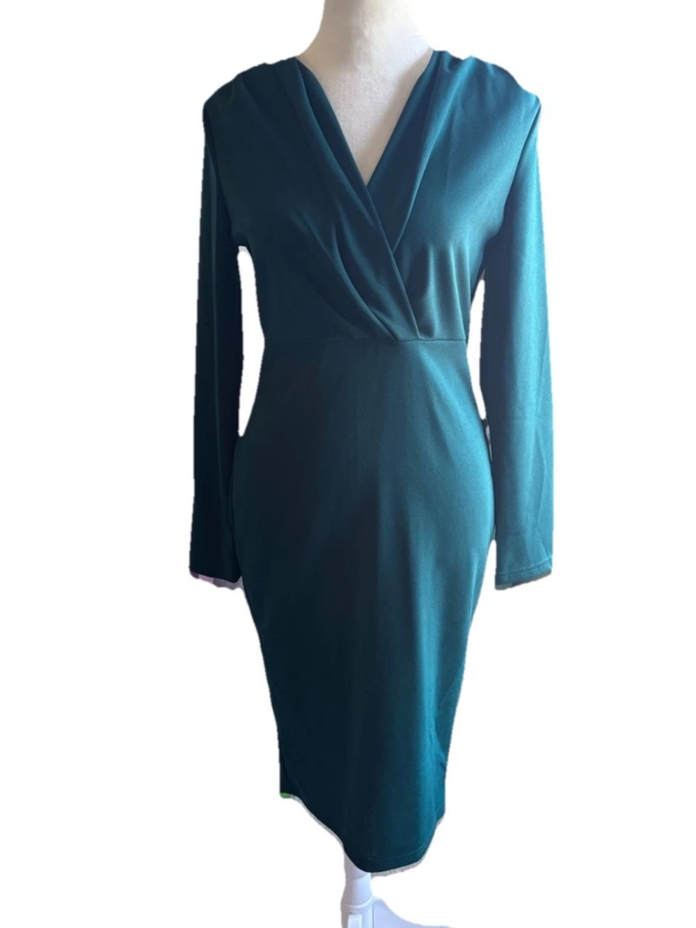 Emerald green Bodycon Dress Size Small SHEIN